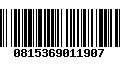 Código de Barras 0815369011907