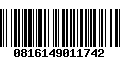 Código de Barras 0816149011742