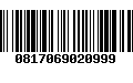 Código de Barras 0817069020999