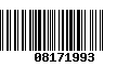 Código de Barras 08171993