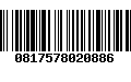 Código de Barras 0817578020886