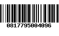 Código de Barras 0817795004096
