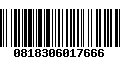 Código de Barras 0818306017666