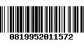 Código de Barras 0819952011572