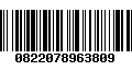Código de Barras 0822078963809