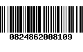 Código de Barras 0824862008109