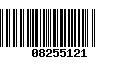 Código de Barras 08255121