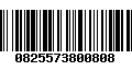 Código de Barras 0825573800808