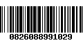 Código de Barras 0826088991029