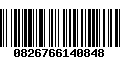 Código de Barras 0826766140848