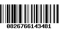 Código de Barras 0826766143481