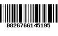Código de Barras 0826766145195