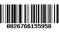 Código de Barras 0826766155958