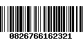 Código de Barras 0826766162321