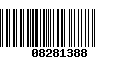 Código de Barras 08281388