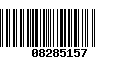 Código de Barras 08285157