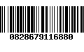 Código de Barras 0828679116880