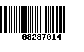 Código de Barras 08287014