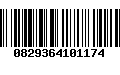 Código de Barras 0829364101174