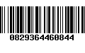 Código de Barras 0829364460844