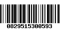 Código de Barras 0829515300593