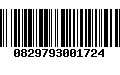 Código de Barras 0829793001724