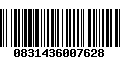 Código de Barras 0831436007628