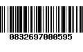 Código de Barras 0832697000595