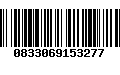 Código de Barras 0833069153277