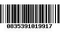Código de Barras 0835391019917