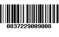 Código de Barras 0837229009008