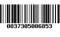 Código de Barras 0837305006853