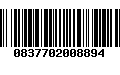 Código de Barras 0837702008894