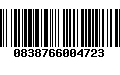 Código de Barras 0838766004723