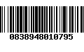 Código de Barras 0838948010795
