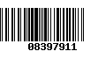 Código de Barras 08397911