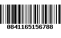 Código de Barras 0841165156788