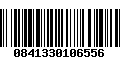 Código de Barras 0841330106556