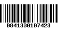 Código de Barras 0841330107423