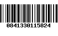 Código de Barras 0841330115824