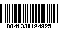 Código de Barras 0841330124925