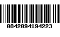 Código de Barras 0842094194223