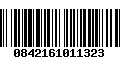 Código de Barras 0842161011323