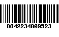 Código de Barras 0842234009523