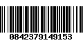 Código de Barras 0842379149153