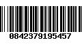 Código de Barras 0842379195457