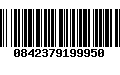 Código de Barras 0842379199950