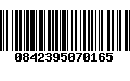 Código de Barras 0842395070165