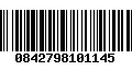 Código de Barras 0842798101145