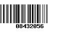 Código de Barras 08432056